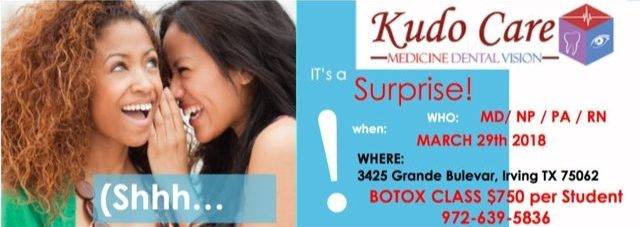 Kudo Care Botox Class crop
